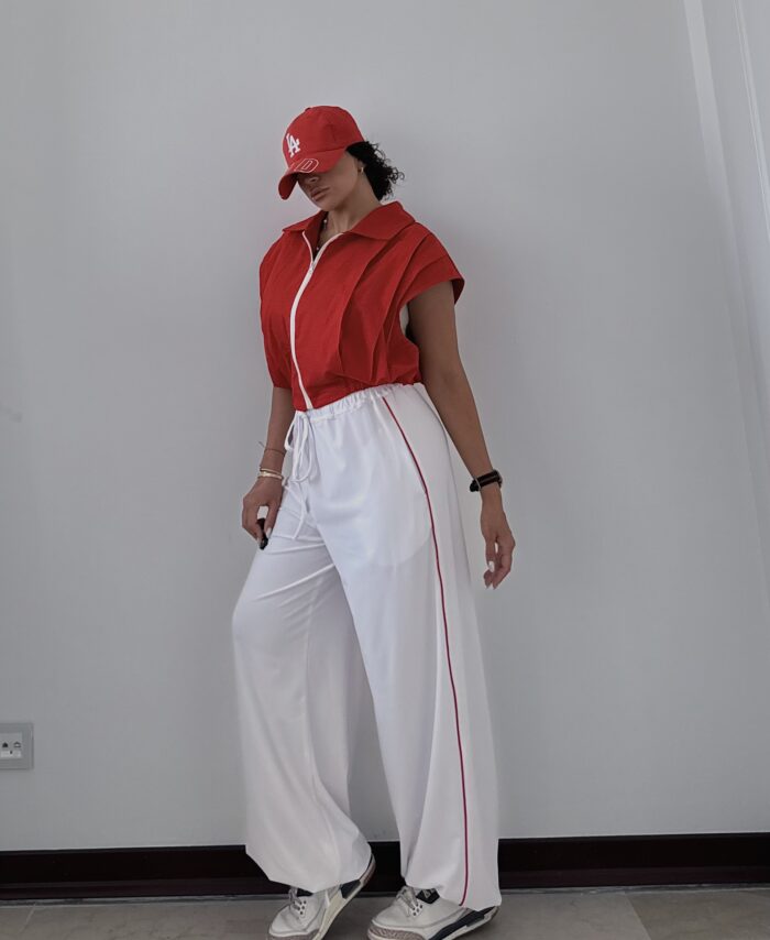 شلوار Arina red